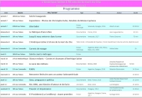 Programme 11 èmes Rencontres 